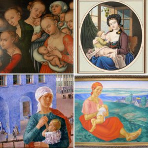 Allaitement dans l'art / Peintures