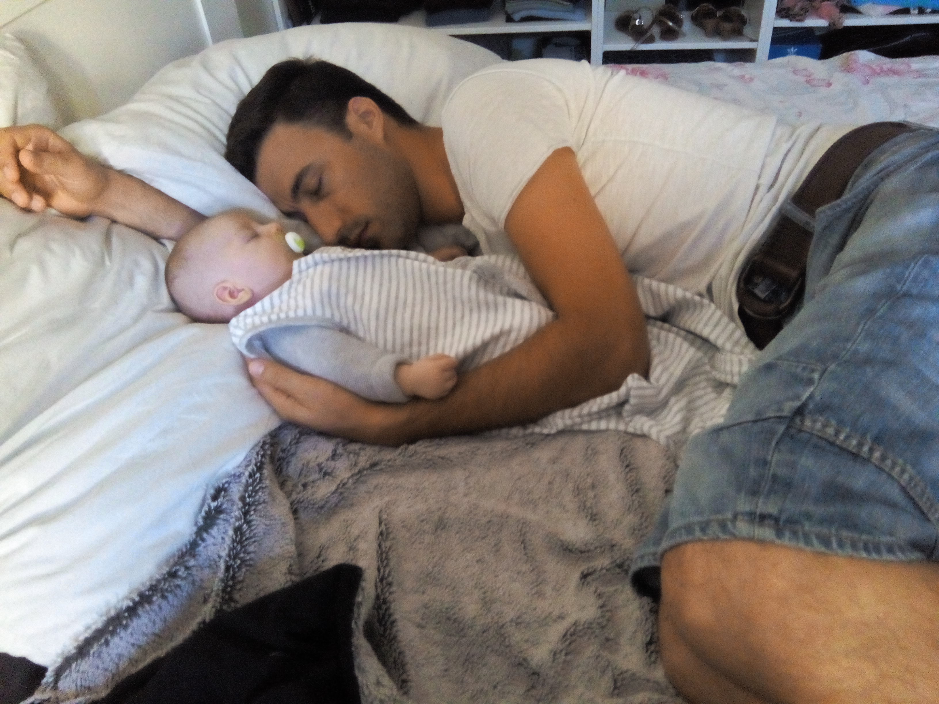Dodo avec son papa chéri