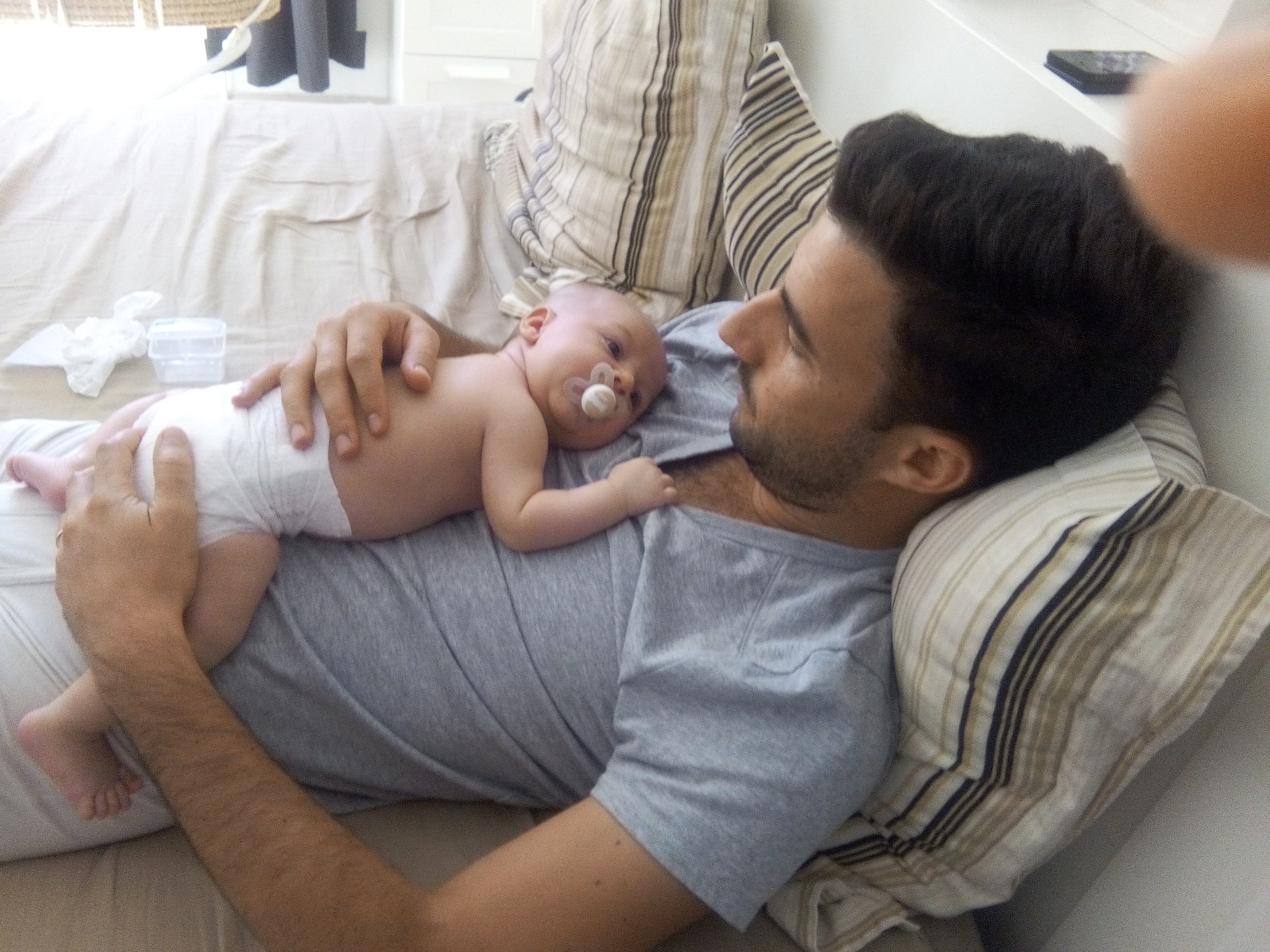 Gâtés avec papa